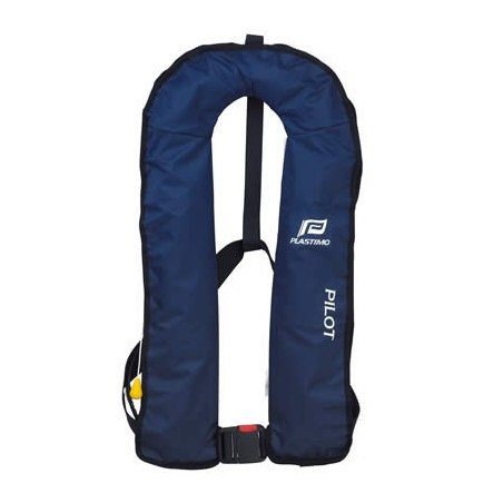 Lifejacket automatic without harnesses Pilot 150N Plastimo - inflatable  lifejacket - auto-gonflable lifejacket - boat equipment