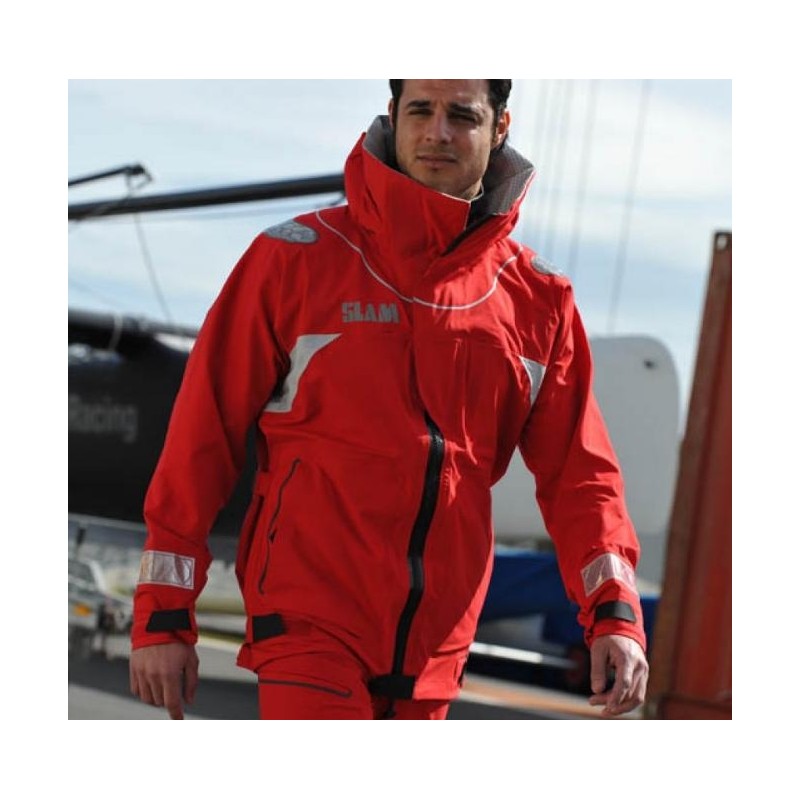 Veste de quart Slam Bor Ocean Waves respirante - KM Nautisme - Vêtements  marin hauturier - Equipements régate -