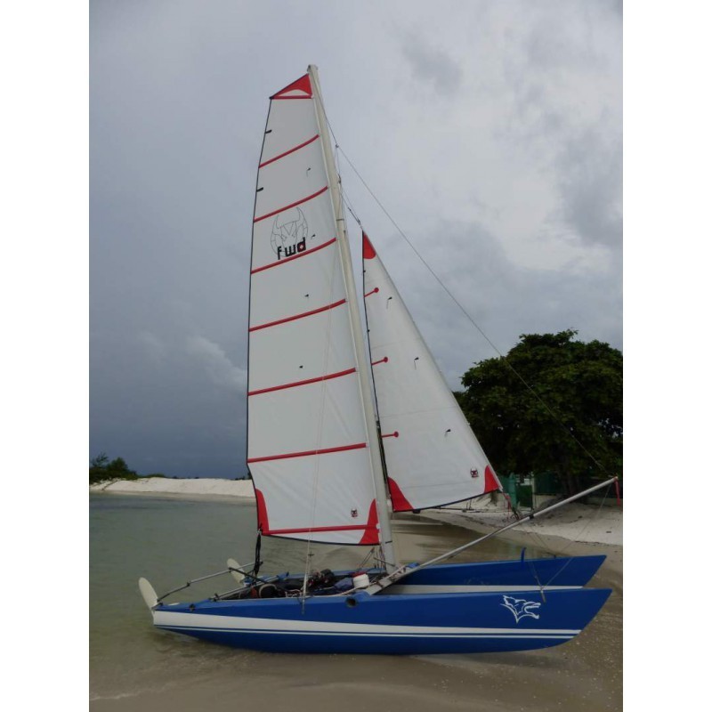 Mainsail Dart 18 Dacron - KM sailing - sailing Catamaran Dart